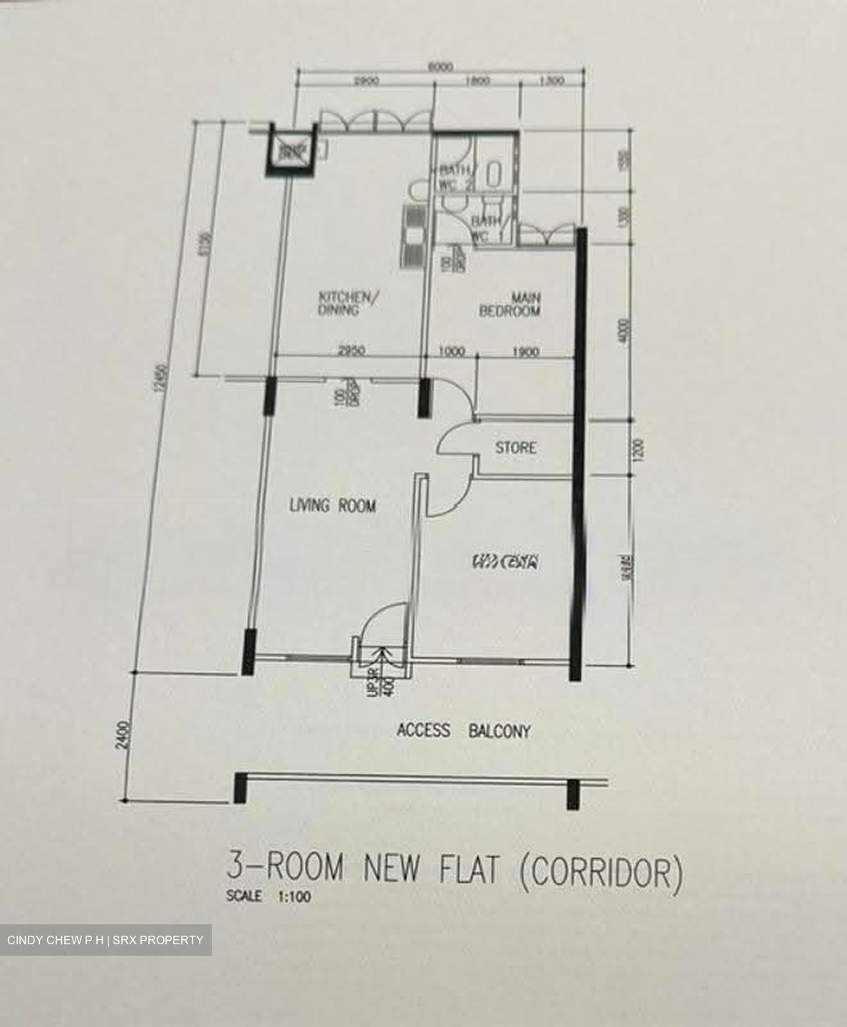 Blk 343 Clementi Avenue 5 (Clementi), HDB 3 Rooms #609834551